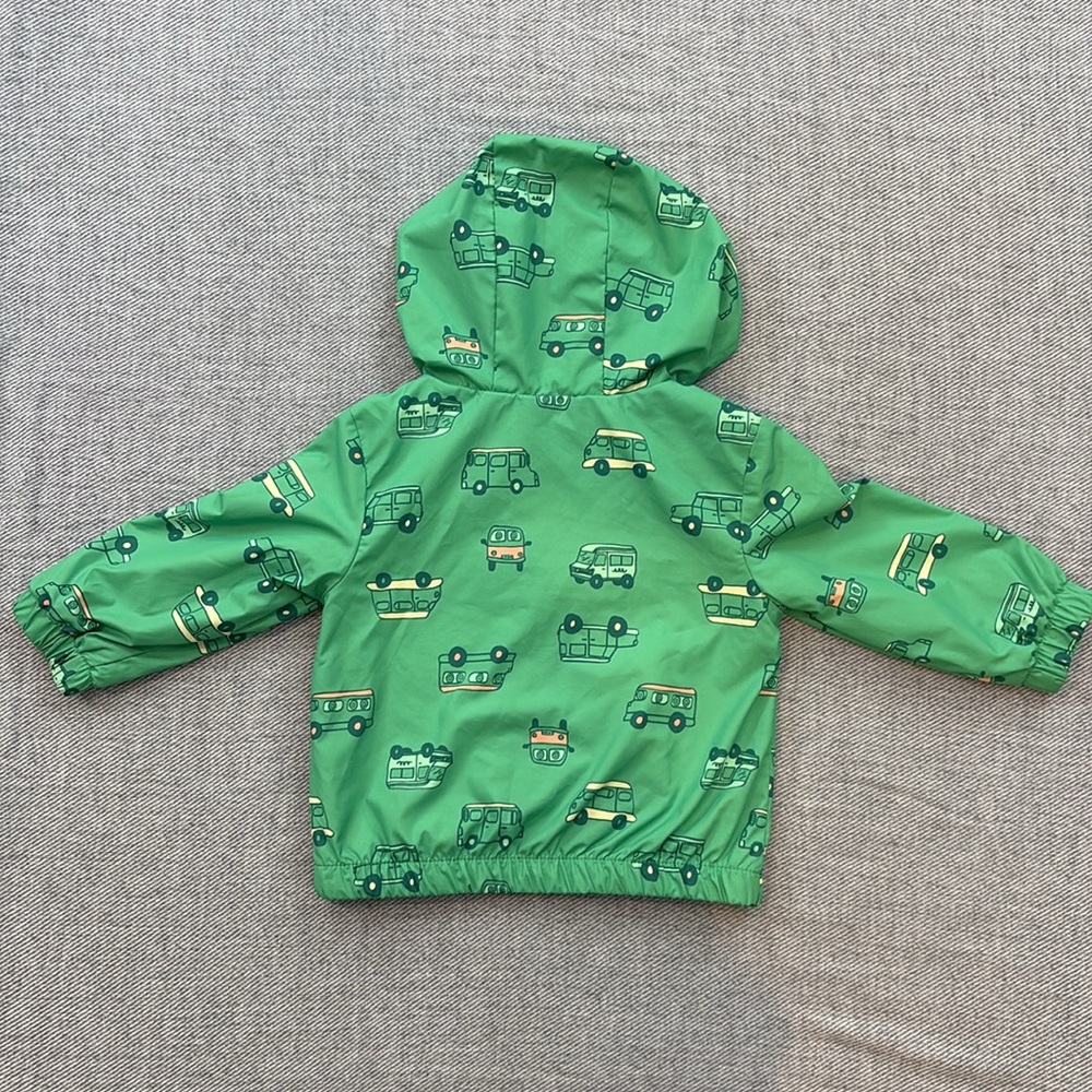 Cat & Jack boys 12 month rain jacket - Picture 2 of 5
